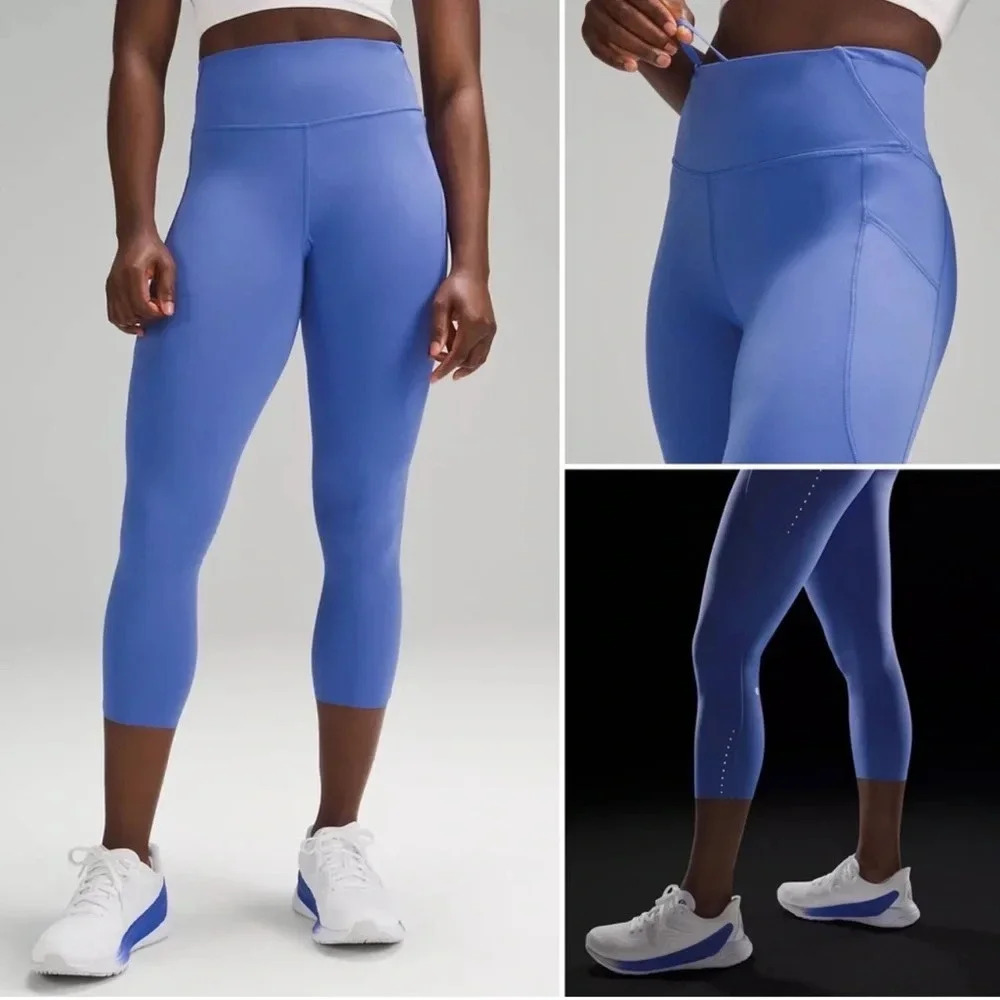 ! Lululemon Fast and Free High Rise Tight II 23" pockets